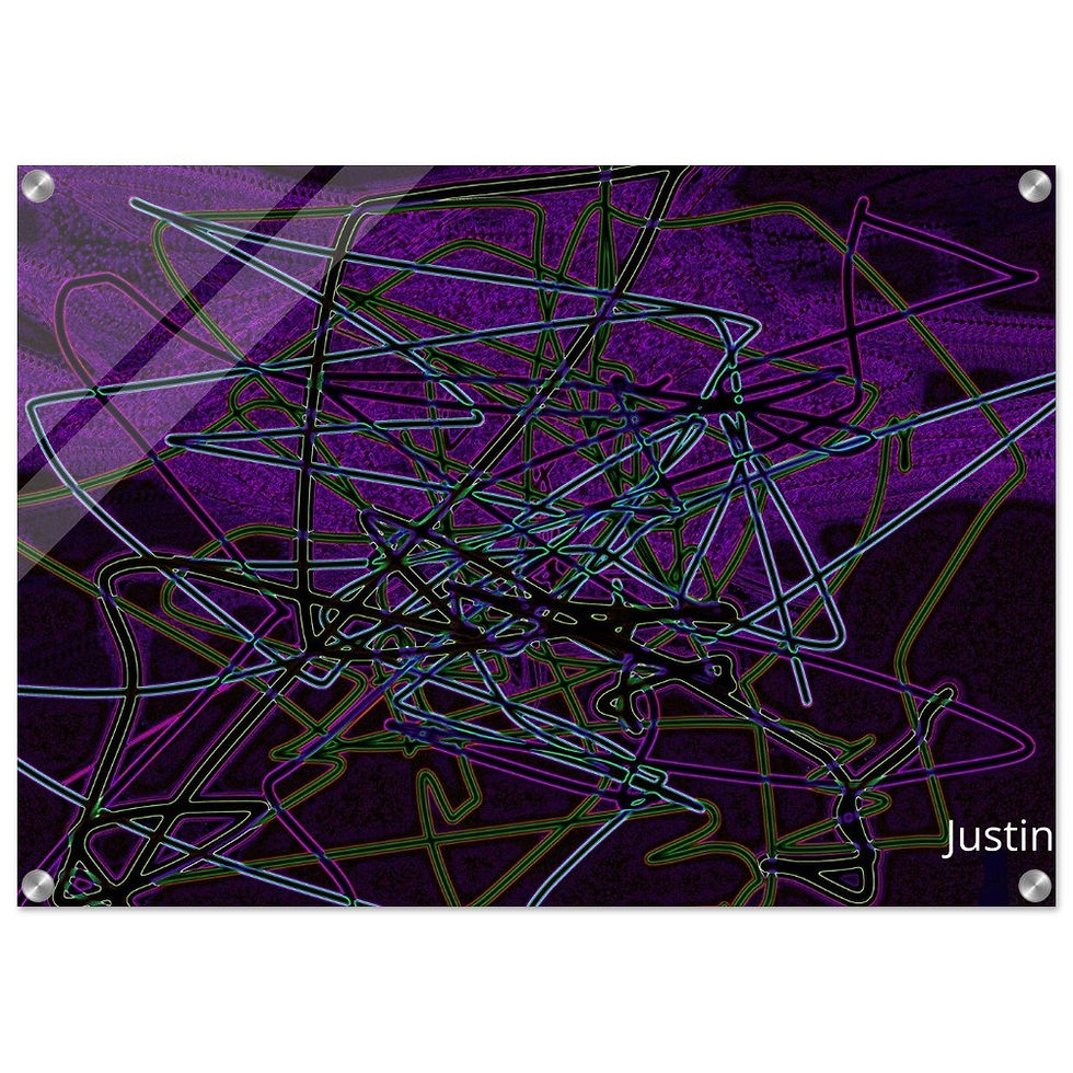 Thumbnail: Glowing tide up strings in a room