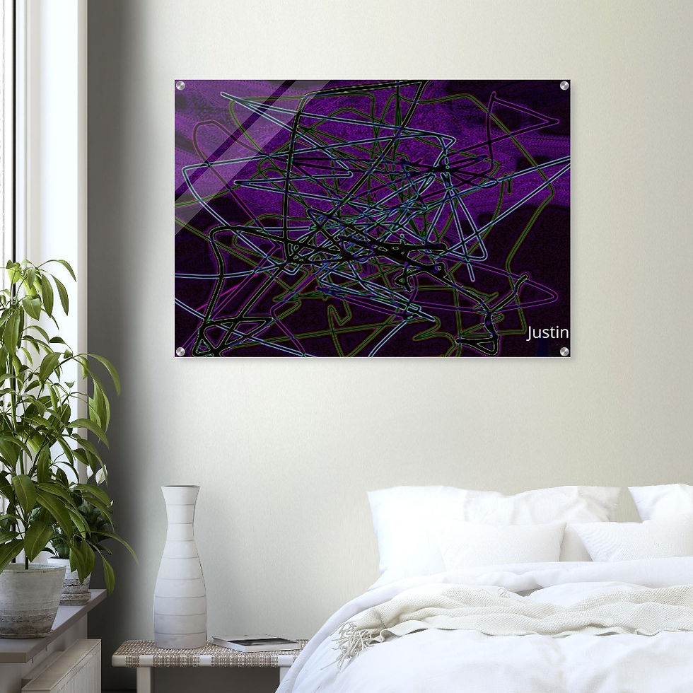Thumbnail: Glowing tide up strings in a room