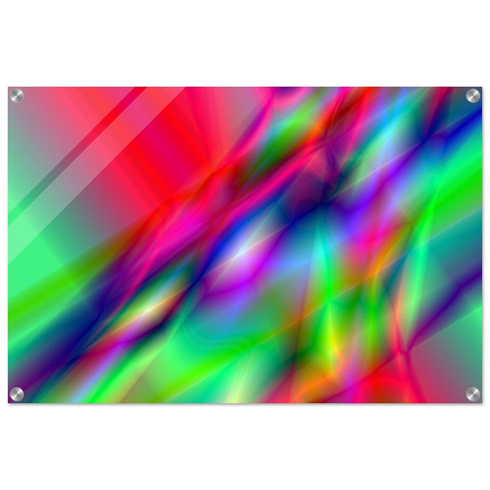 Thumbnail: colors and designs Acrylic Print