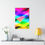 Thumbnail: Rainbow tiger Vibrant Abstract Acrylic Print 