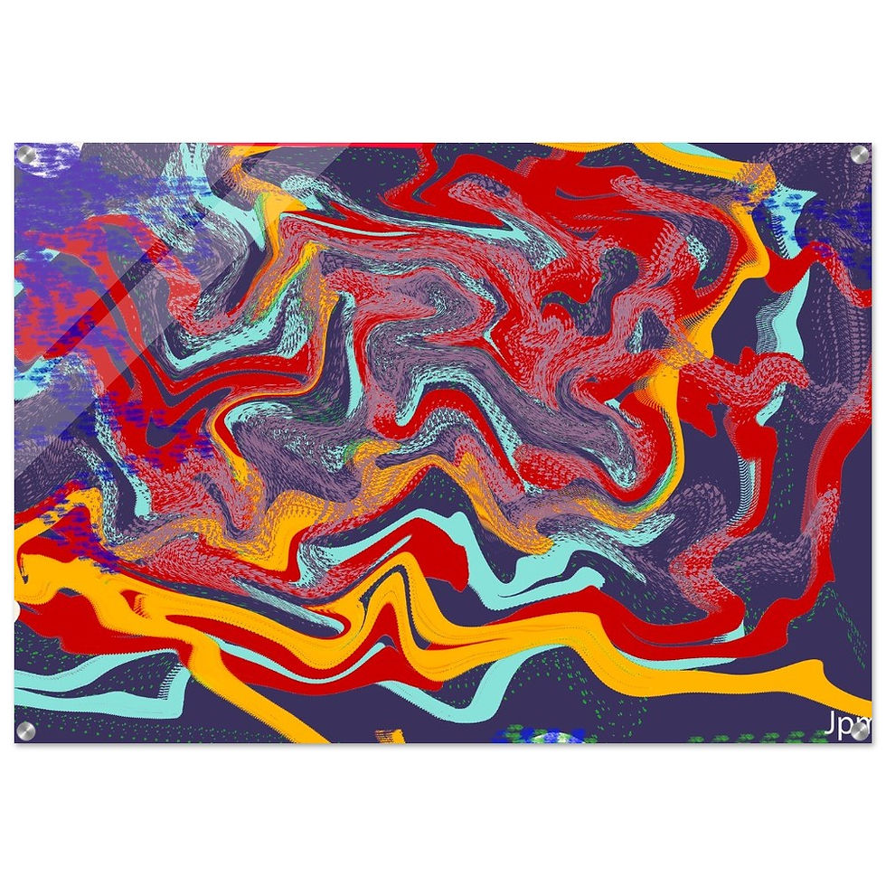 creatures in the sea Acrylic Print