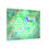 Thumbnail: Abstract Green Mosaic Matte Canvas Art – Vibrant Geometric Wall Decor