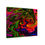 Thumbnail: Psychedelic Swirl Matte Canvas Print — Vibrant Abstract Wall Art (Stretched)