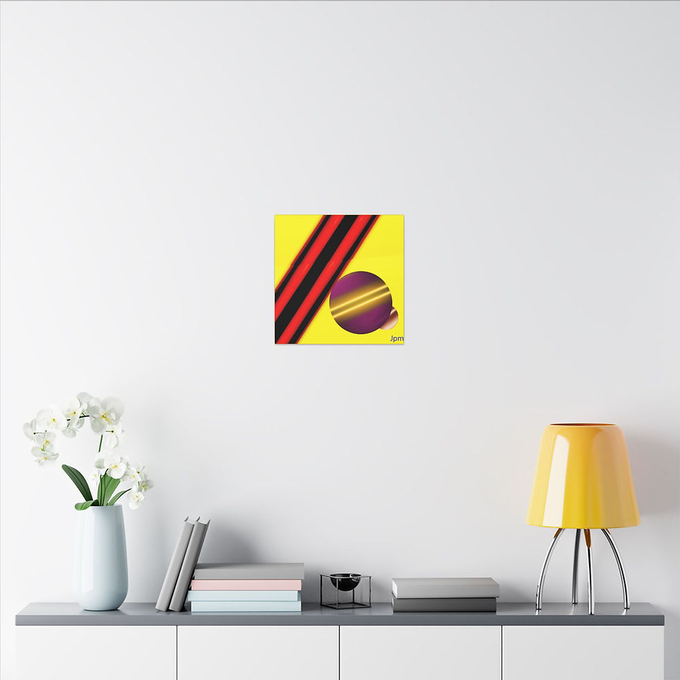 Thumbnail: Vibrant Abstract Wall Art Canvas