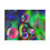 Thumbnail: Bubbles in a swamp Colorful Stretched Canvas 