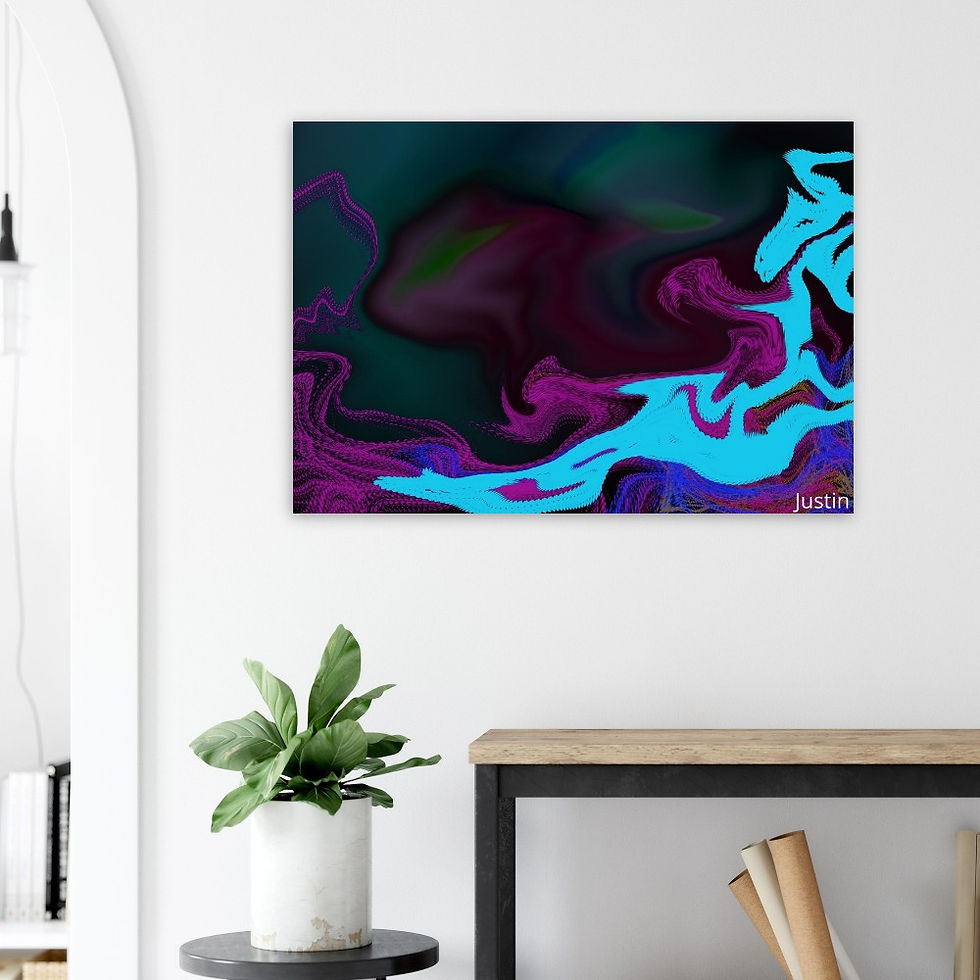 Thumbnail: sea monster Aluminum Print