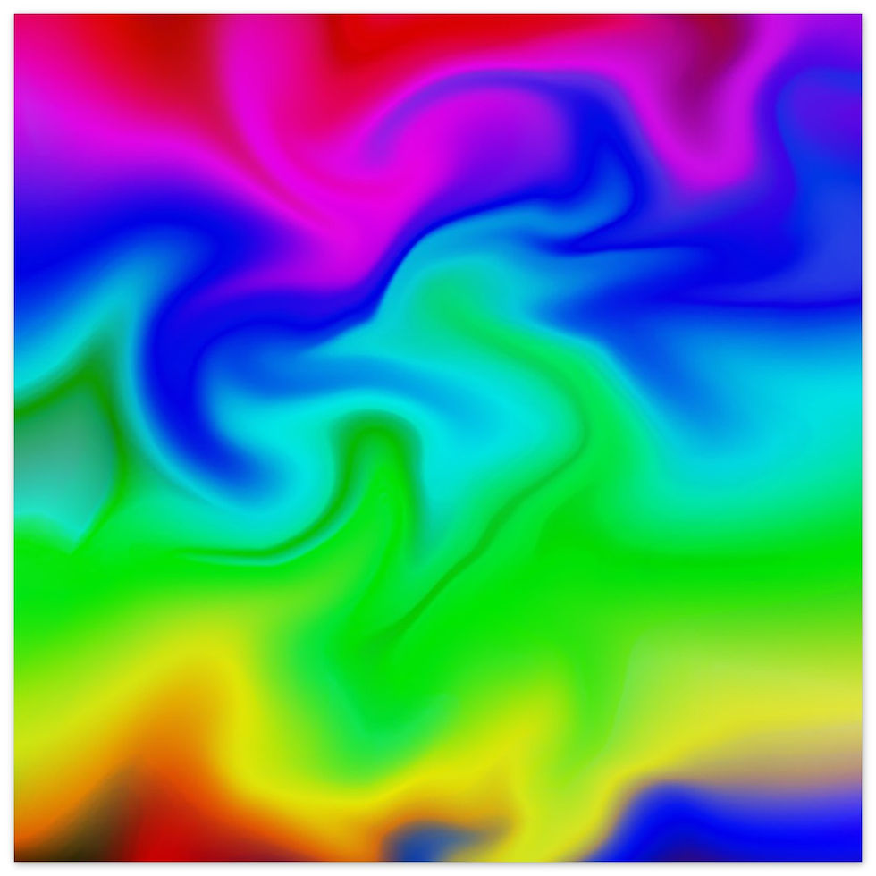 Thumbnail: Rainbow clouds outside a window Aluminum Print