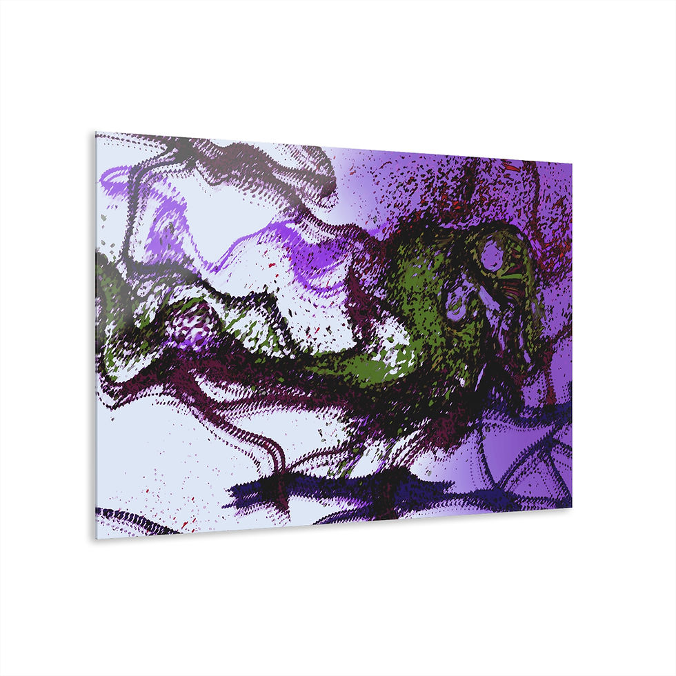 Thumbnail: Vibrant Acrylic Print Decor, Colorful artwork for art lovers