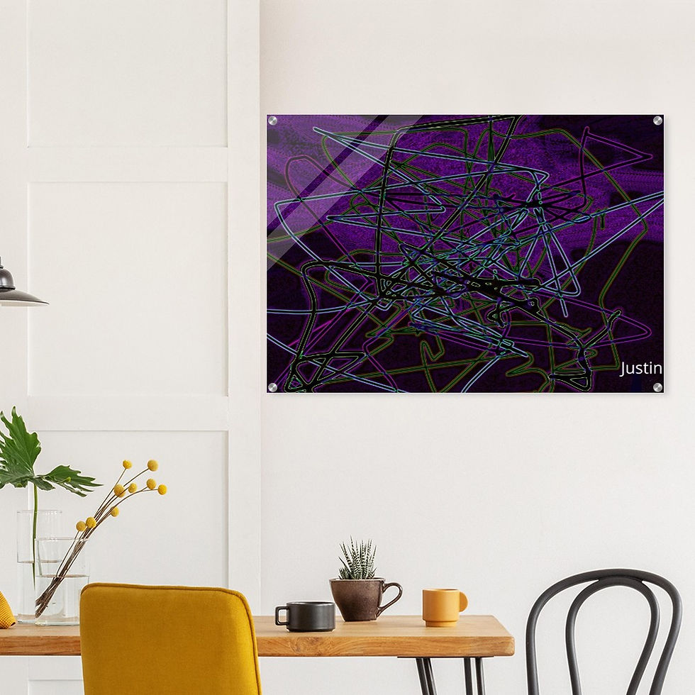 Thumbnail: Glowing tide up strings in a room