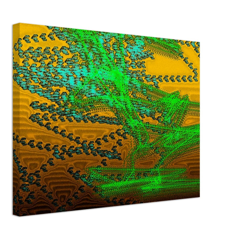 Thumbnail: Garden of field Canvas Print