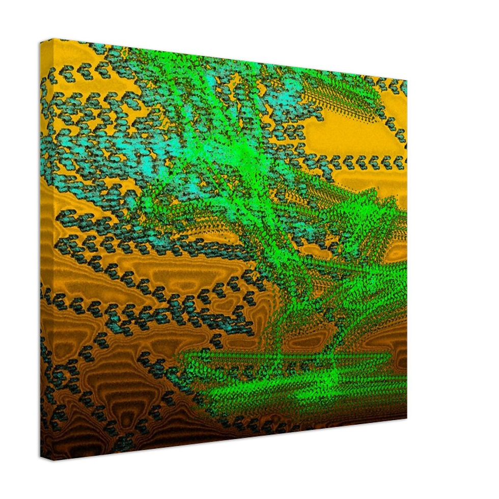 Thumbnail: Garden of field Canvas Print