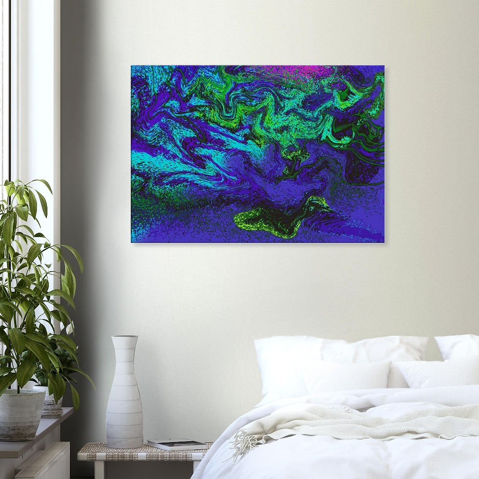 Thumbnail: Globe of color Canvas