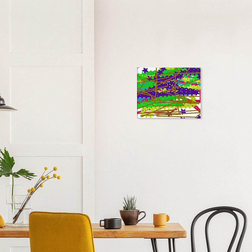 Thumbnail: Starfish on a seashore Canvas Print