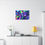 Thumbnail: Bright colors that shine Vibrant Abstract Canvas Print