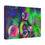 Thumbnail: Bubbles in a swamp Colorful Stretched Canvas 
