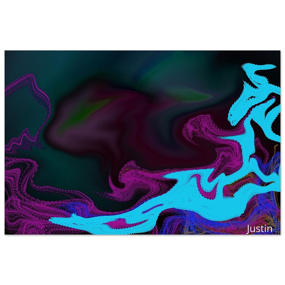 Thumbnail: sea monster Aluminum Print