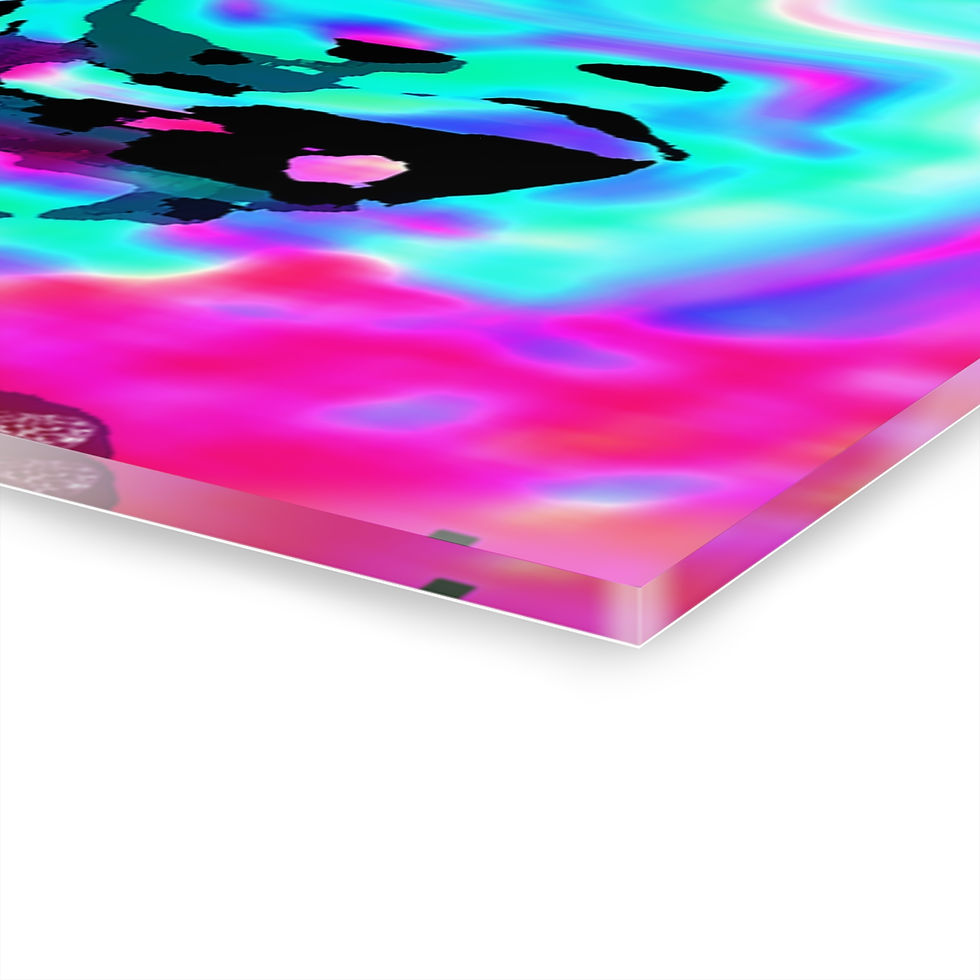 Thumbnail: Vibrant Abstract Acrylic Print, 