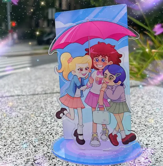 Amphibia Calamity Trio Standee