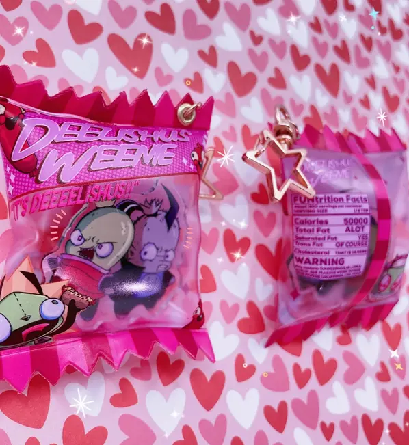 Invader Zim ZADR Charm