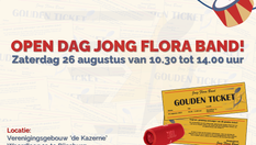 Open dag Jong Flora Band - Ga jij voor Goud?