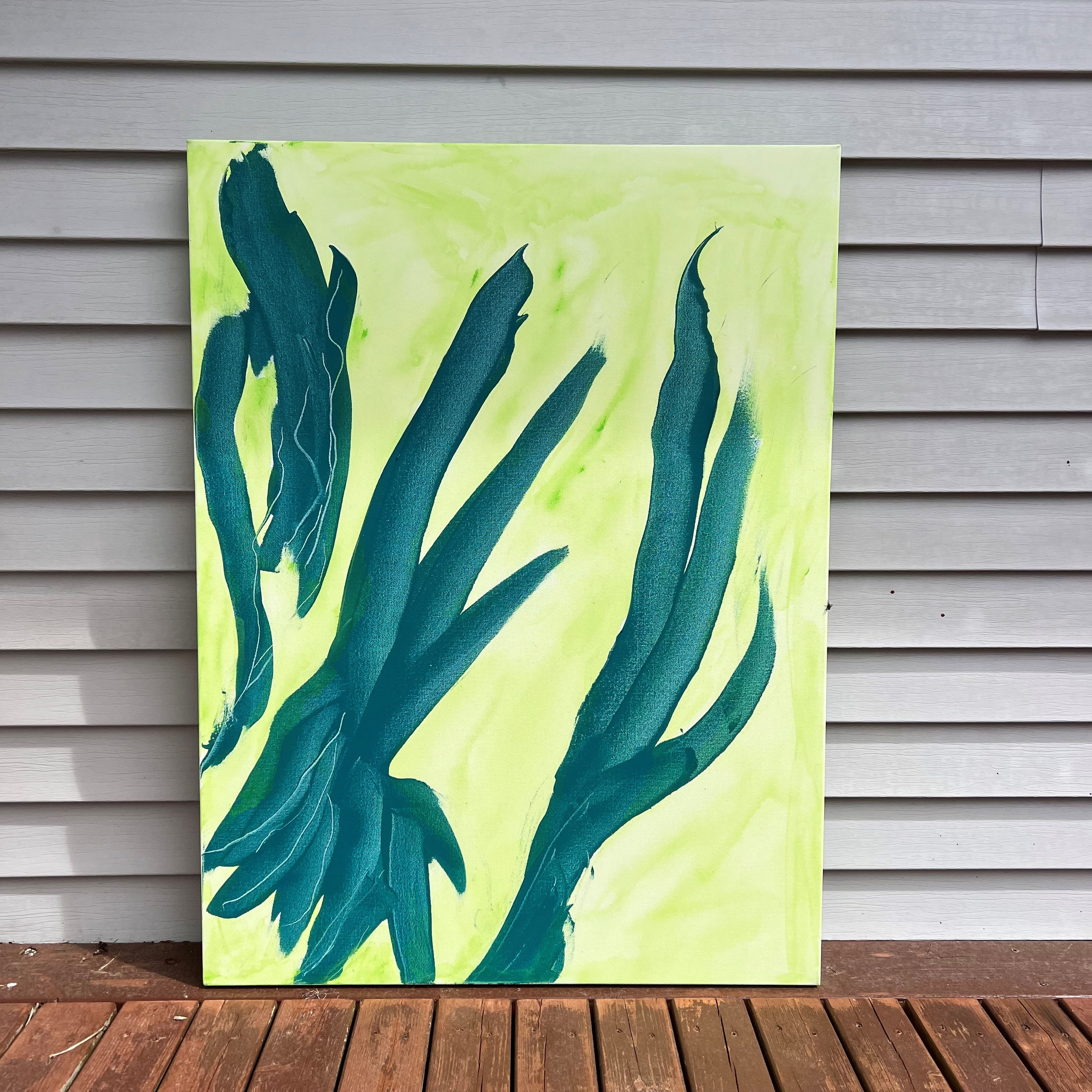 Verdant Reflections (Original Painting)