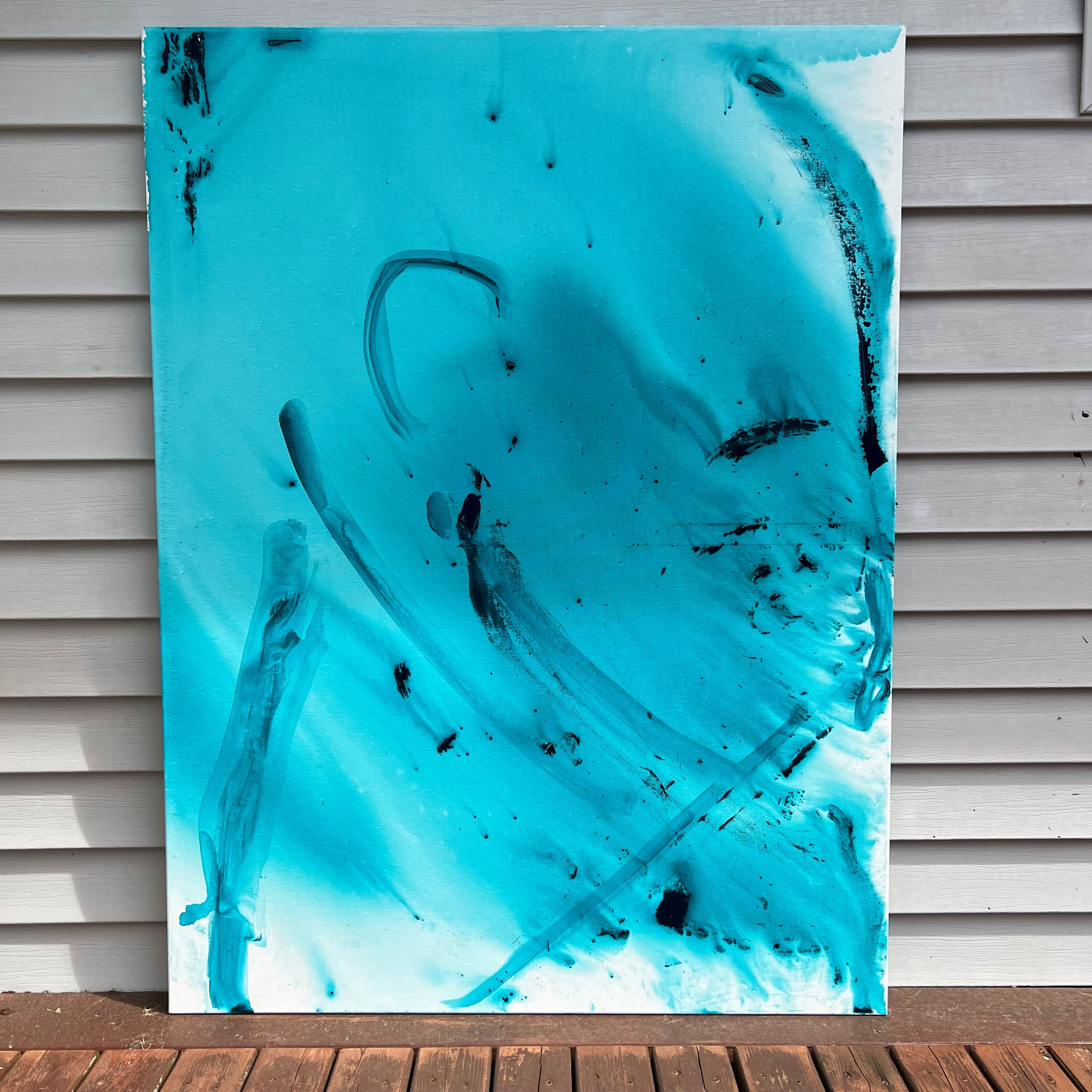 Blue Bust (Original Painting)