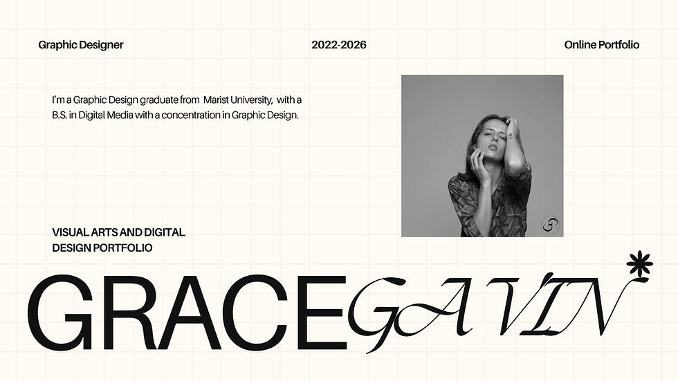 Aesthetic Simple and Professional Creative Portfolio Presentation Template  Graphic Design