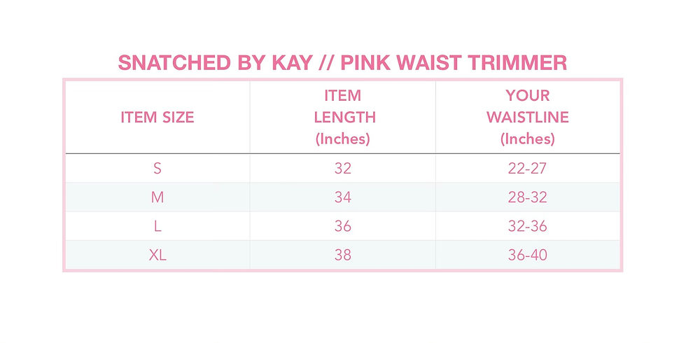 Thumbnail: Pink Waist Trimmer