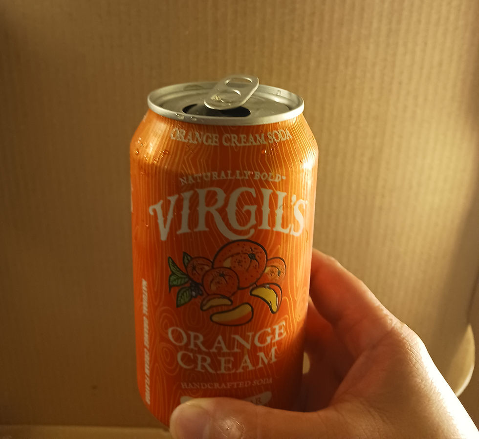 Virgil’s Orange Cream soda