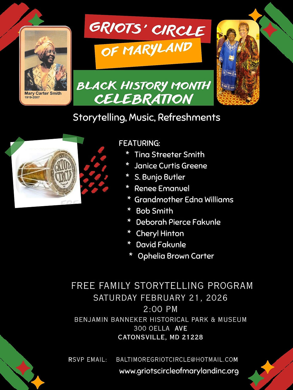 Black History Month celebration