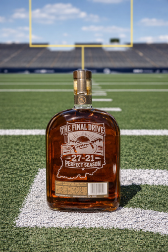 Indiana National Championship Bottle | The Booz Box