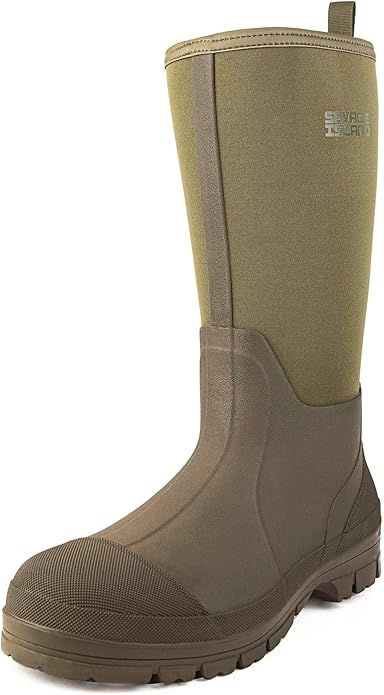 Savage Island neoprene lined wellington boots