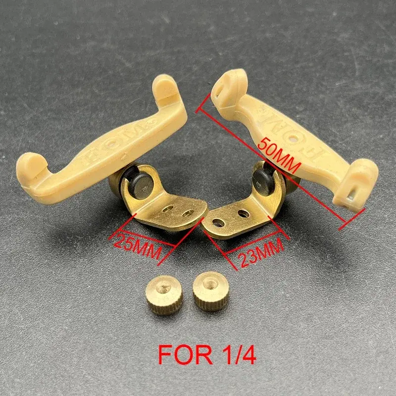 Thumbnail: Maple Wood With 5mm Sponge Back Shoulder Rest for 4/4 3/4 1/4 1/2