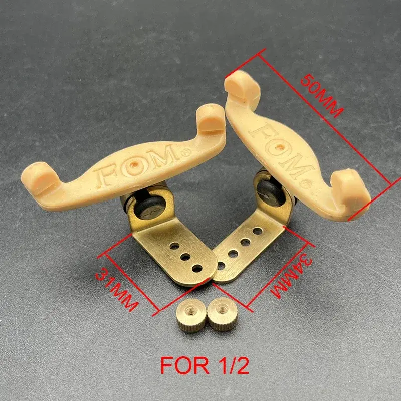 Thumbnail: Maple Wood With 5mm Sponge Back Shoulder Rest for 4/4 3/4 1/4 1/2