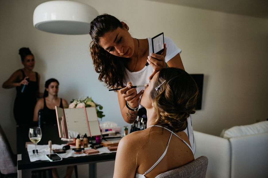 Bianca Trichilo make-up artist in Tuscany