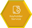 Bee Keyholder Service Icon