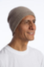 Mütze Hans – Linksstrick-Häubchen aus Babyalpaka für Herren