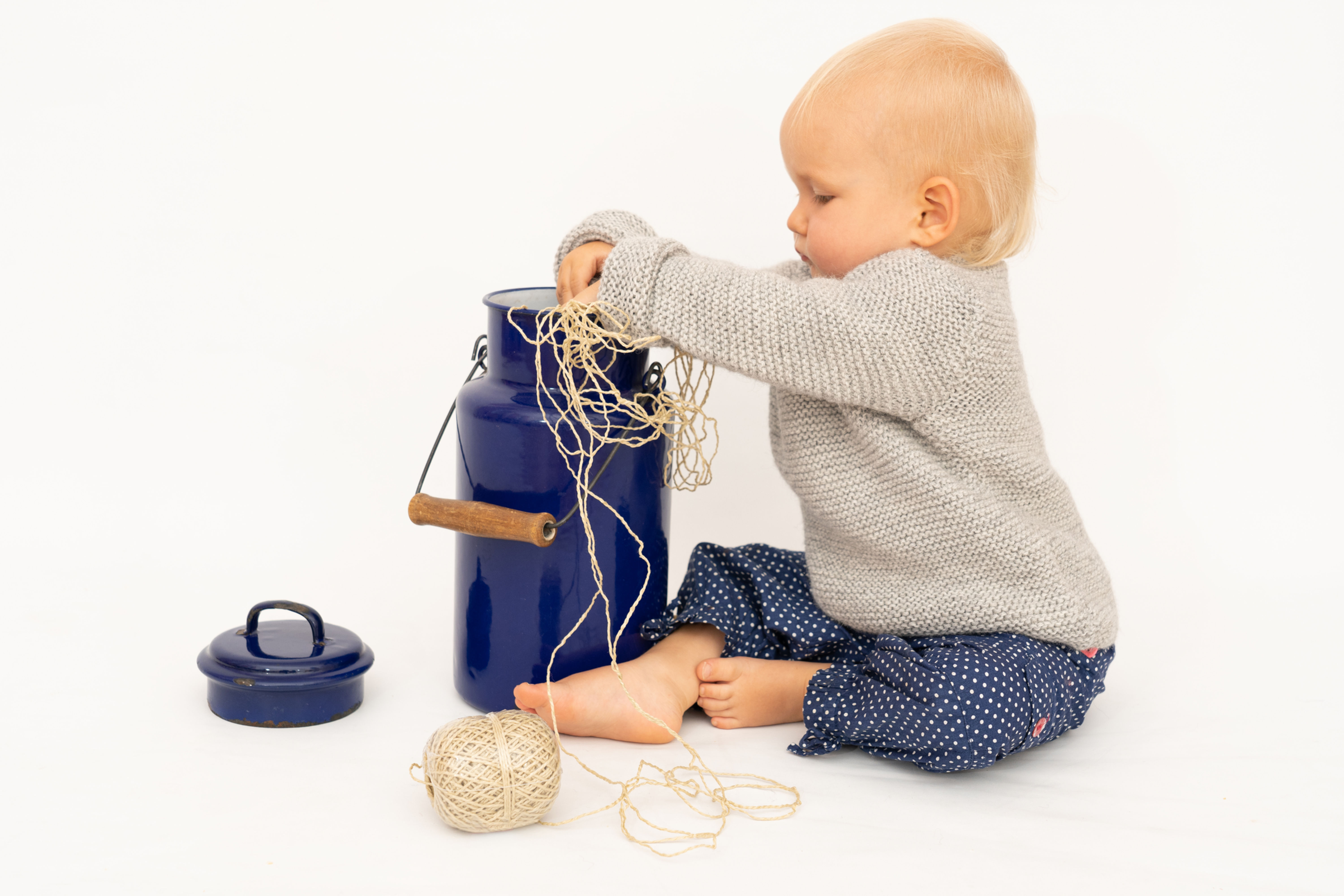 Babypullover FRITZ – Unser erster Klassiker - 80% Alpakawolle