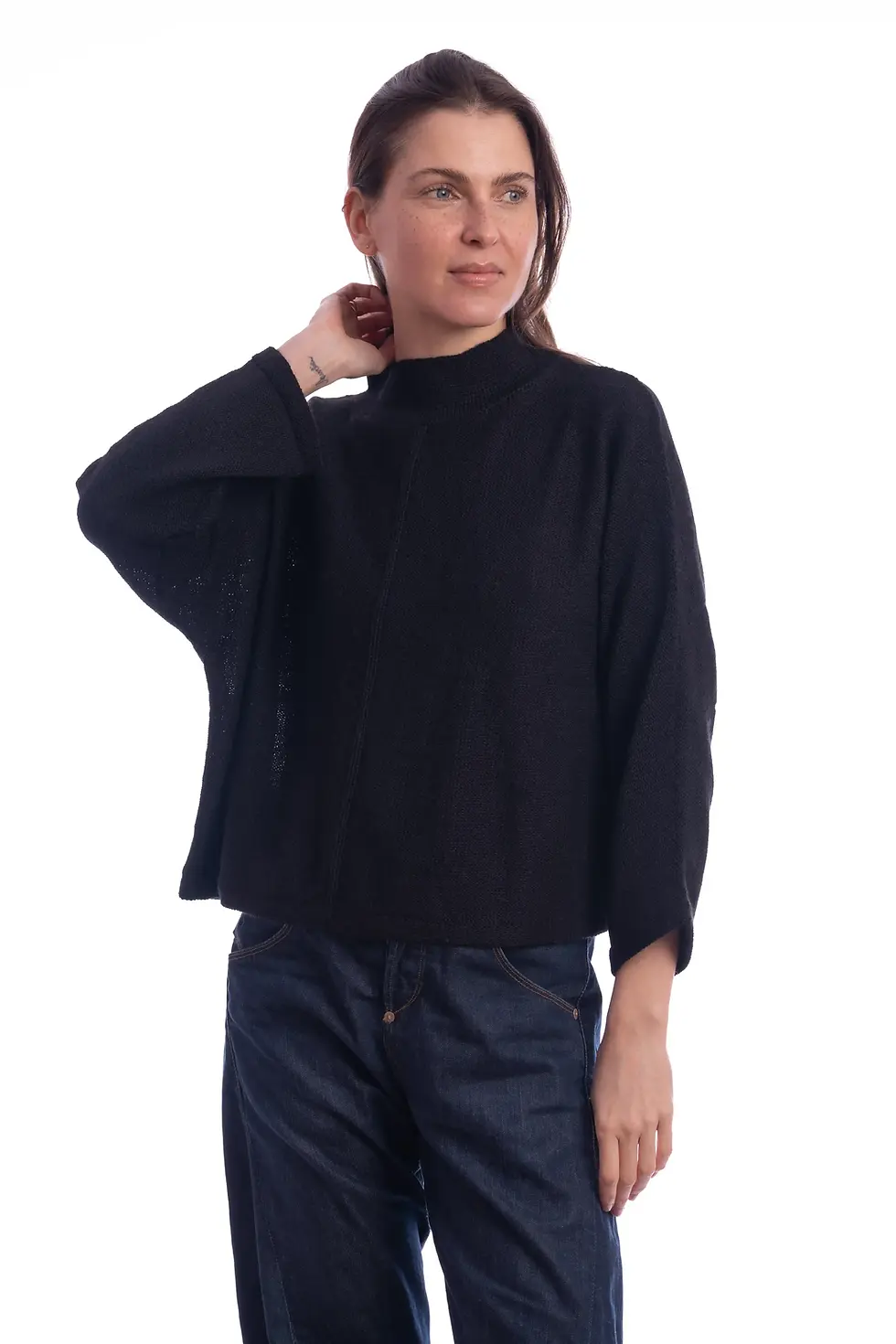 Miniaturbild: Babyalpaka Pullover Damen EVA