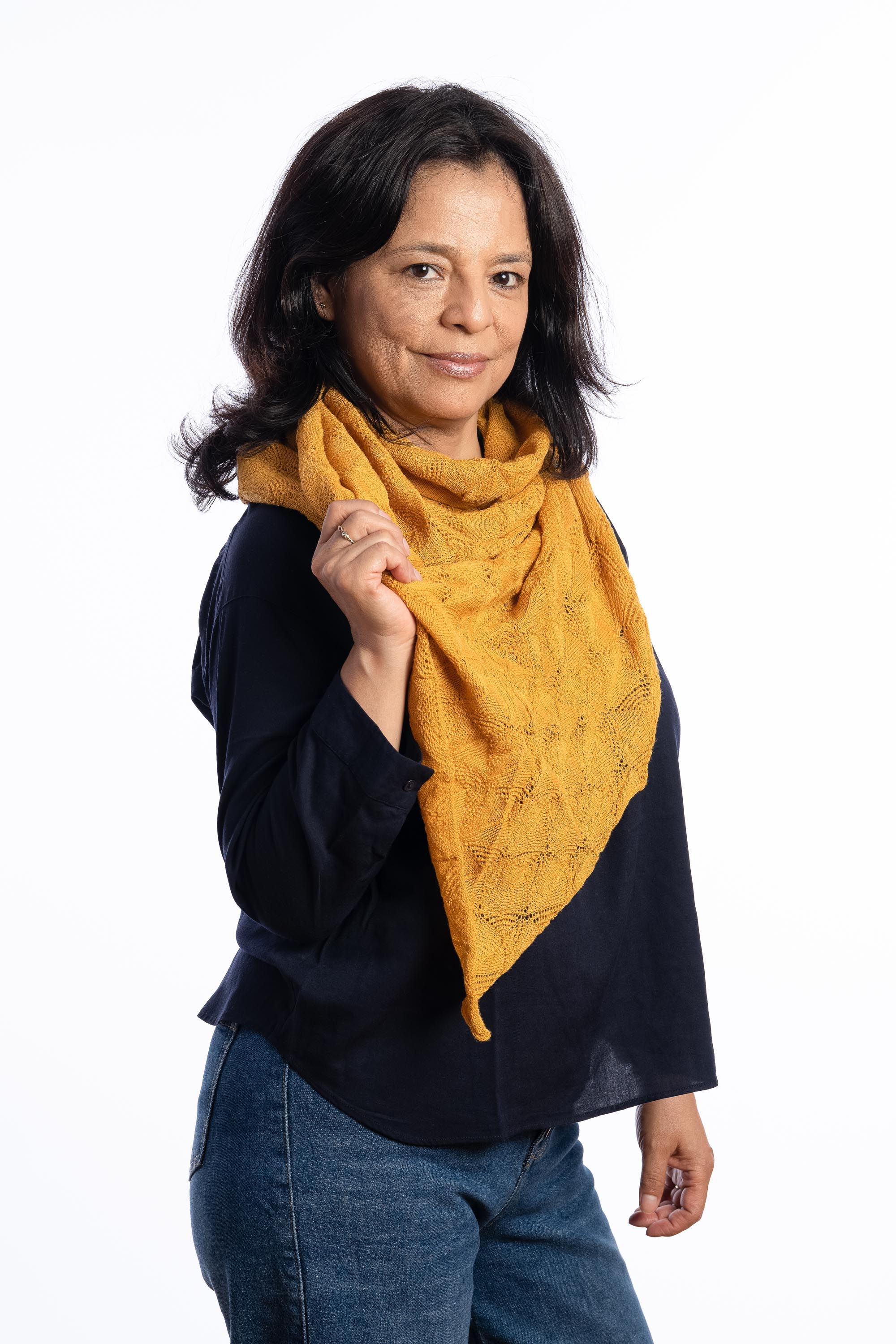 triangular scarf ANGELA