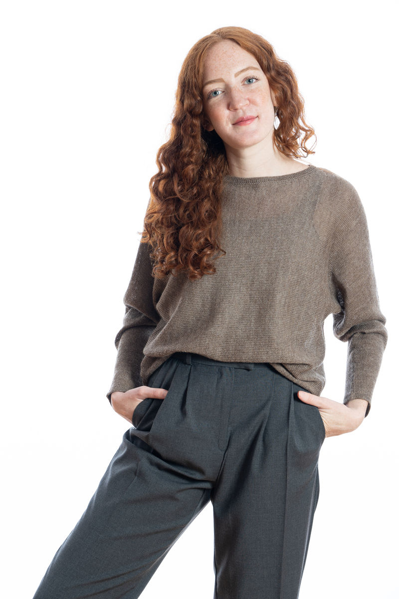 Miniaturbild: Babyalpaka Pullover Damen MONI