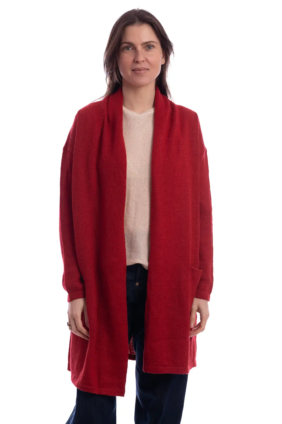 Miniaturbild: Alpaka Strickjacke Damen ULLA dick
