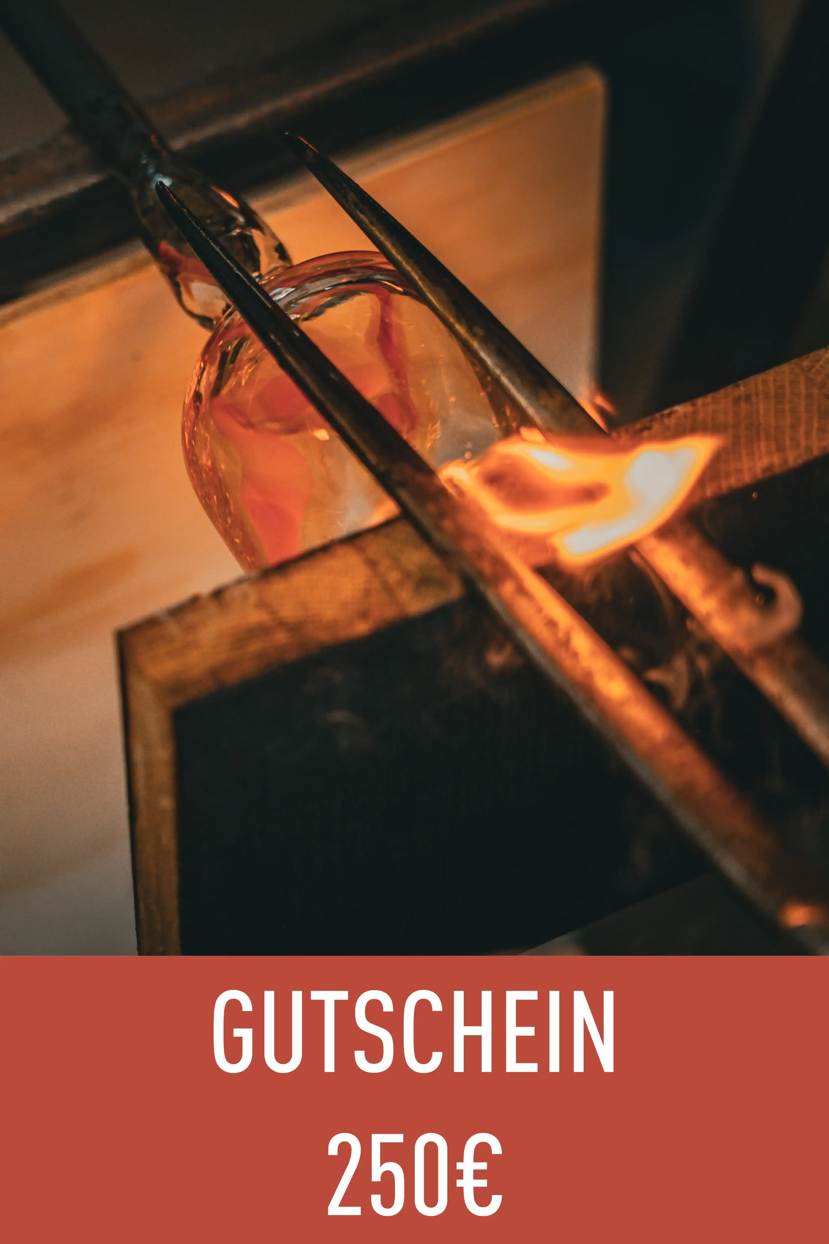 250€ Glasbläser-Gutschein | Master-Kurse & Privat | Premium