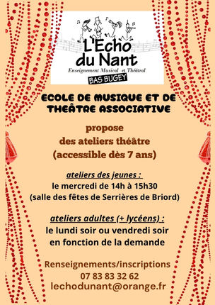 L'Echo du Nant - École de Théâtre associative