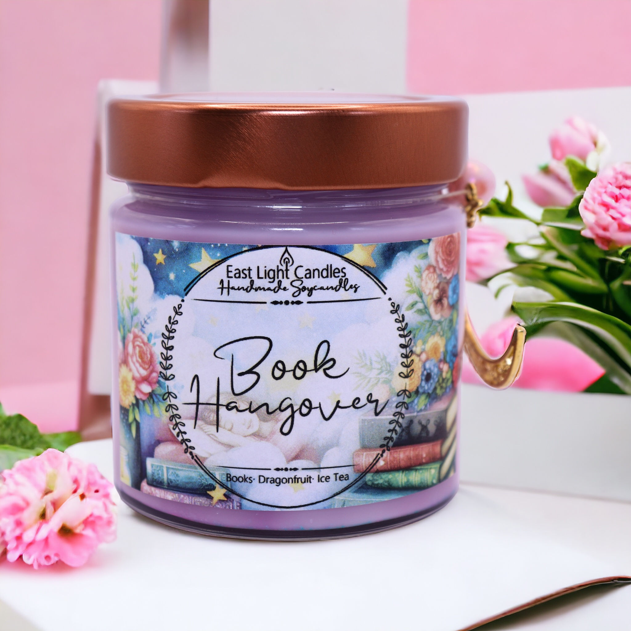 Book Hangover - Bookish Candle - Vegan Soycandle