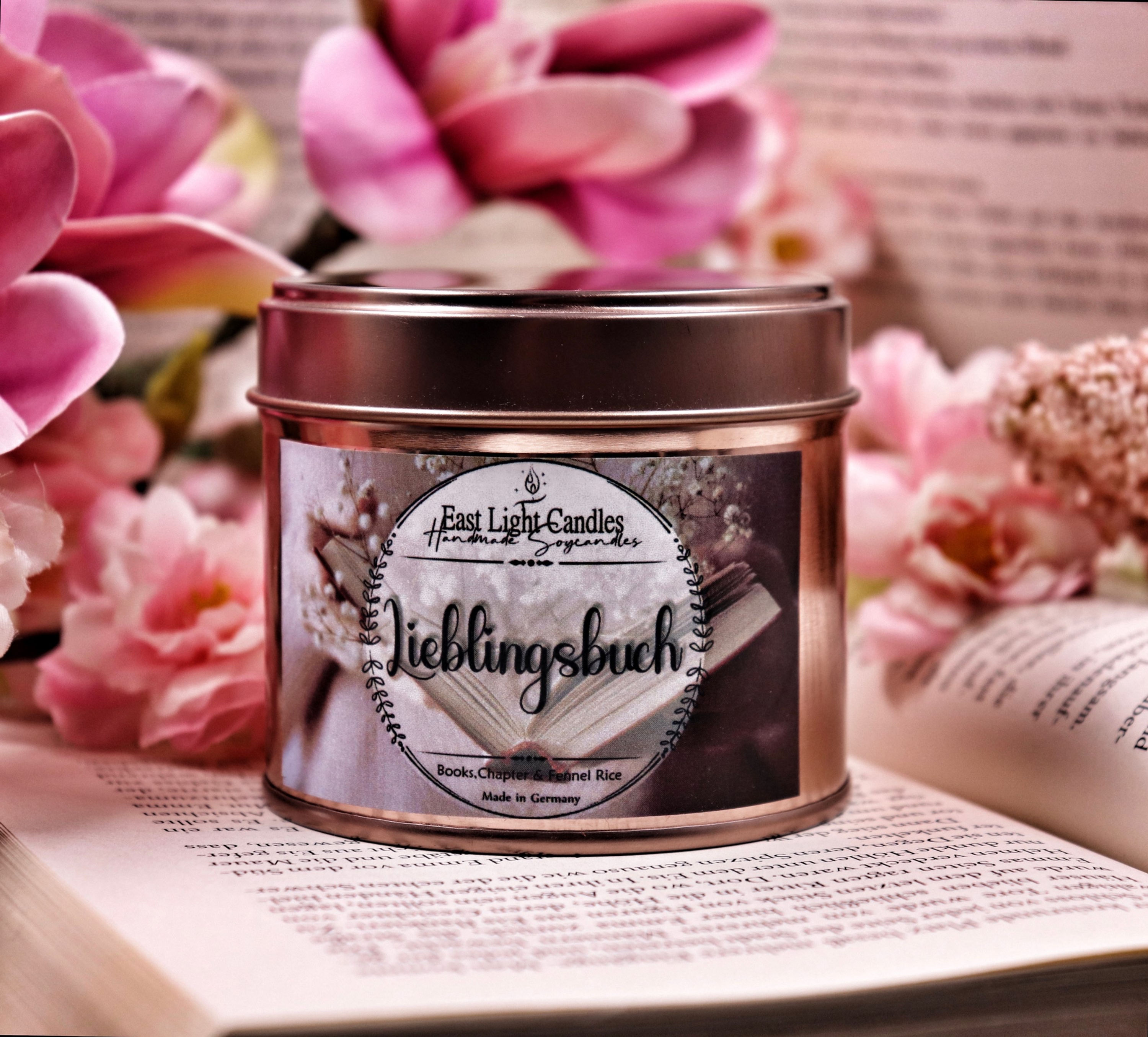 Lieblingsbuch | Bookish Candle | Buchkerze | Bookish Merch | Duftkerzen