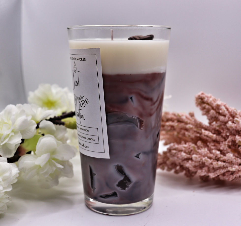 Miniaturbild: Iced Espresso Martini, Handmade Food Candle | Sojawachkerze