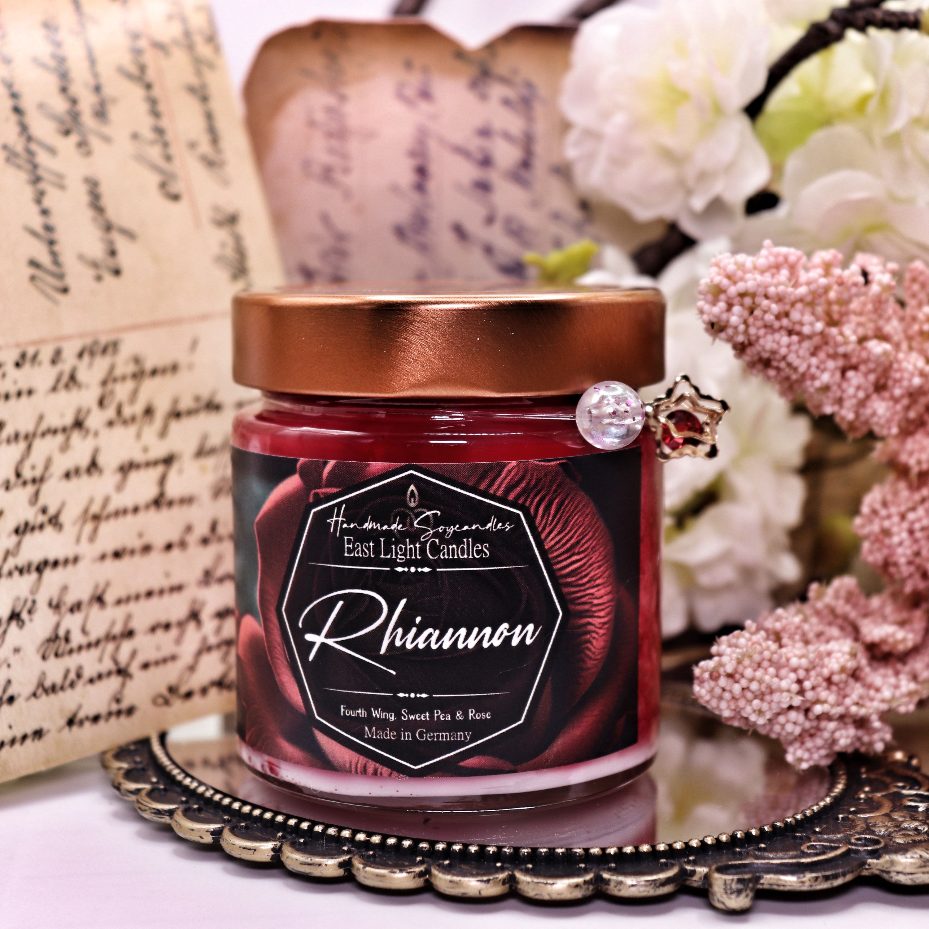 Rhiannon | Fourth Wing | Bookish Candle | Fandom Candle | Vegan Soycandle