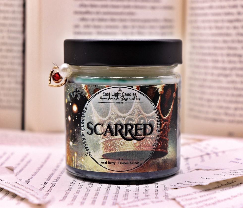 Scarred | Never After Series | Kerze | Candle| Bookish Candle | Soy Candle