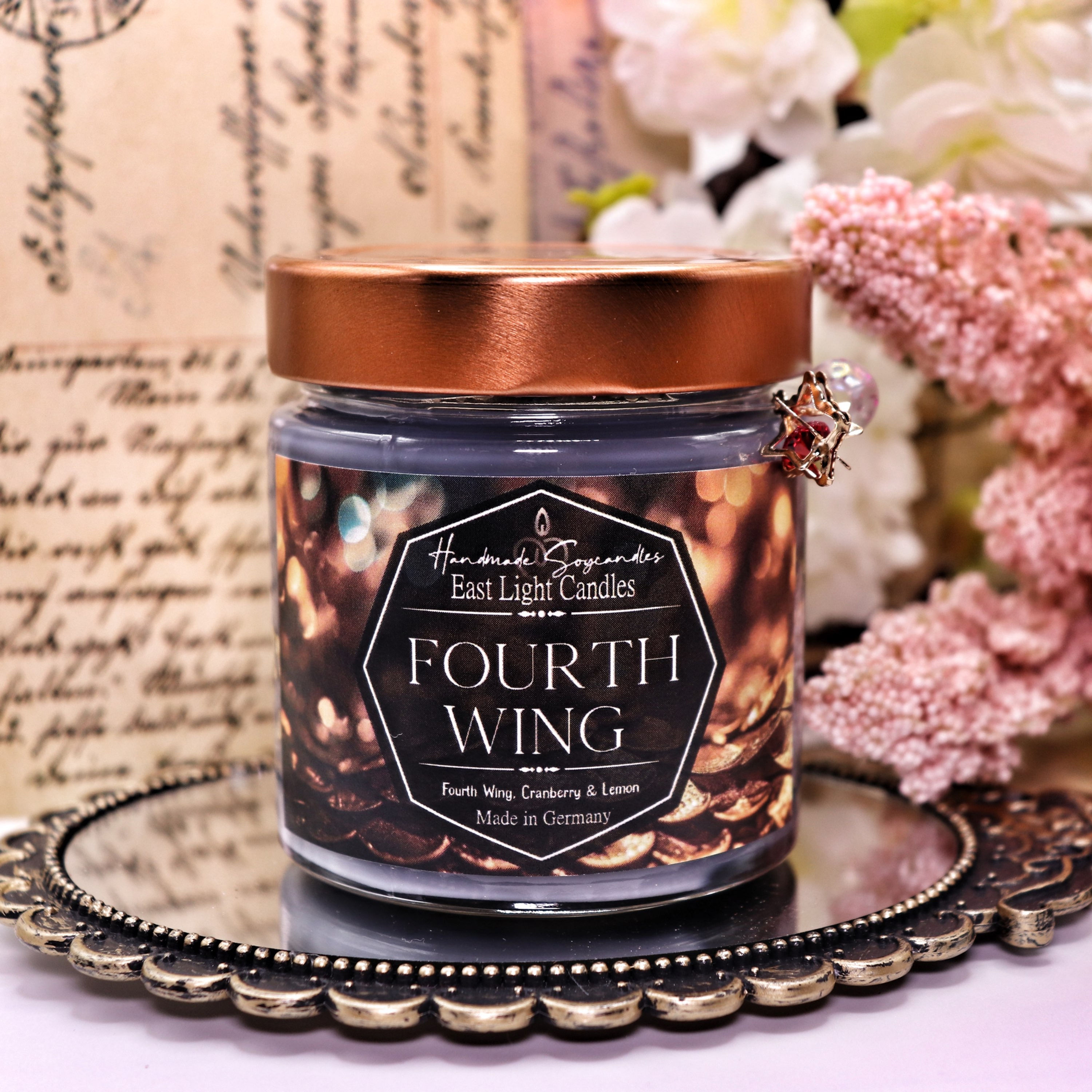 Fourth Wing | Bookish Candle | Fandom Candle | Vegan Soycandle